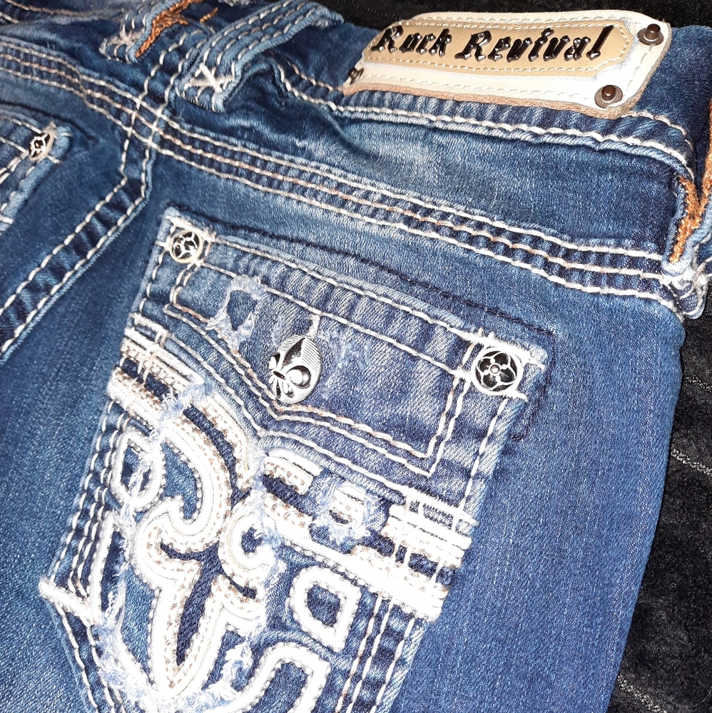 Anzelie Rock Revival Jeans